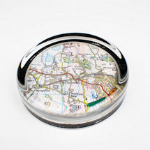 Alternate Image 2 for Personalized Map Paperweight - Centered on your address