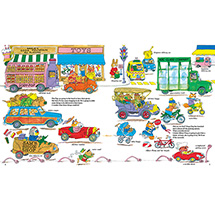 Alternate image Richard Scarry Cars & Trucks & Things That Go 50th Anniversary Edition