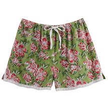 Alternate image for Women's Printed Pajama Shorts - Set of 7