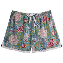 Alternate image for Women's Printed Pajama Shorts - Set of 7