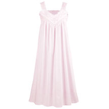 Alternate image for Cotton Lace Chemise with Pockets