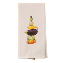 Alternate image Country Critters In Hats Tea Towels - Goat Or Sheep