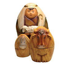 Alternate Image 3 for Nativity Scene Nesting Dolls Set