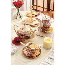 Alternate image Victorian Rose Crowned Teapot