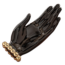 Alternate image Onyx Hand Jewelry Plate