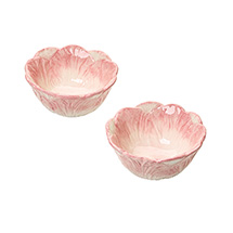 Alternate image Pink Cabbageware Bowl - Set of 2