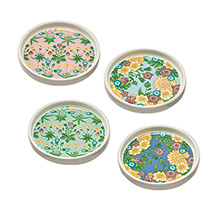 Alternate image William Morris Spring Coasters - Set of 4