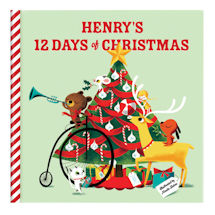 Alternate image Personalized "My 12 Days of Christmas" Story Book