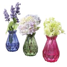 Alternate Image 2 for 3 Piece Mini Glass Bud Vase Set