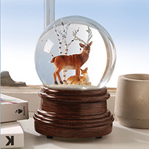 Product Image for Woodland Deer Family Snow Globe