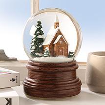 Product Image for Snowy Sanctuary Church Snow Globe