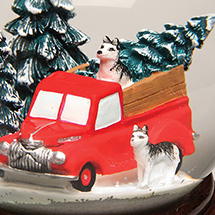 Alternate Image 3 for Special Delivery Truck Snow Globe