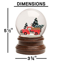 Alternate image for Special Delivery Truck Snow Globe