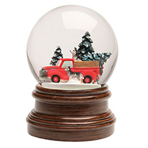 Alternate Image 5 for Special Delivery Truck Snow Globe