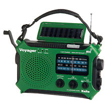 Solar-Powered Emergency Radio: Green