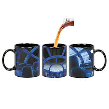 Alternate image Star Wars Rey & Chewie Millennium Falcon Cockpit Hyperspace Heat Changing Coffee Mug