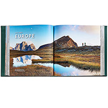 Alternate Image 3 for Personalized Leatherbound 100 Hikes of a Lifetime Book (Hardcover)