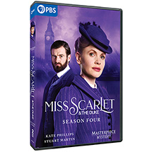 Masterpiece Mystery!: Miss Scarlet and the Duke Season 4 DVD