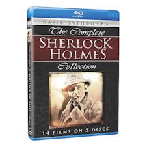 Alternate image Basil Rathbone Sherlock Holmes: Complete DVD & Blu-ray