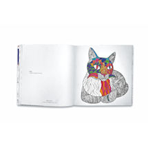 Alternate image Day of the Cat: A Coloring Book with Hidden Pictures