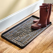 Alternate image for Hello Good-Bye Rubber Boot Tray