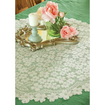 Alternate image Dogwood Lace Table Topper