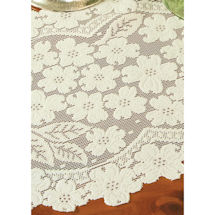 Alternate image Dogwood Lace Table Topper