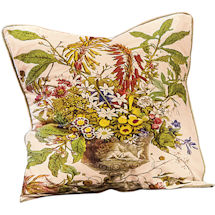 Alternate image Giant Floral Embroidered Pillows