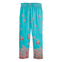 Alternate Image 1 for Roses Pajamas - Sleeveless Shirt & Capri Pants Set