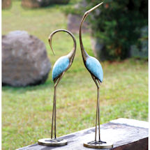 Alternate image Garden Cranes Sculptures - Metal Yard Art
