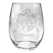 Alternate Image 2 for Personalized Coat of Arms Barware