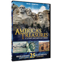 Alternate image America's Treasures: A 12-Part Documentary Series Highlighting 25 Monuments DVD