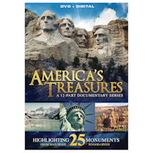 Alternate image America's Treasures: A 12-Part Documentary Series Highlighting 25 Monuments DVD