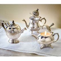 Alternate image Petite Teapot Candle Trio