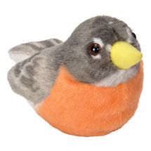 Alternate Image 1 for Audubon Plush Birds and Squirrel with Authentic Sounds