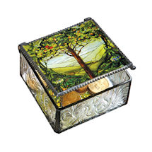 Alternate image for Tiffany Tree of Life Trinket Box
