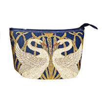 Alternate image Swans Tapestry Cosmetics Pouch
