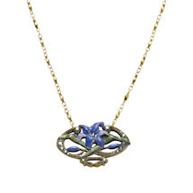 Alternate image Ornamental Lily Necklace