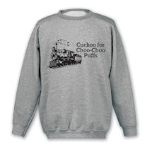 Alternate Image 1 for Cuckoo for Choo-Choo Puffs Shirts
