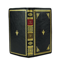 Product Image for Vintage Book of Wealth Zip Around Wallet