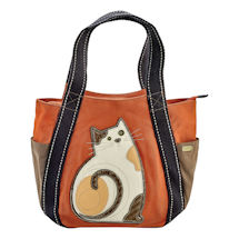 Alternate Image 2 for Canvas Cat Tote