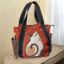 Product Image for Canvas Cat Tote