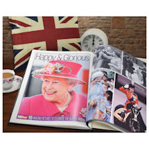 Alternate Image 5 for Queen Elizabeth II Personalized Pictorial History Hardcover Book