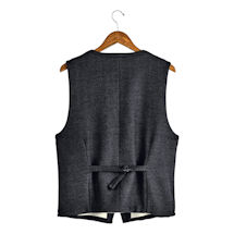 Alternate Image 5 for Men's Irish Wool Tweed Vest