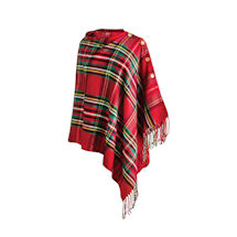 Product Image for Royal Stewart Button Poncho