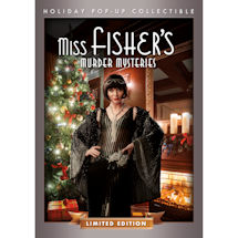 Product Image for Miss Fisher's Murder Mysteries Christmas Episode DVD in Collectible Pop-Up - Limited Edition