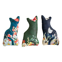 Alternate image Garden Print Cat Pillows