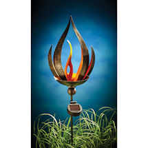 Product Image for Solar Flame Garden Stake