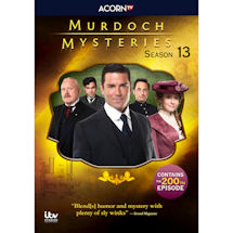 Murdoch Mysteries -  Season 13 DVD & Blu-ray