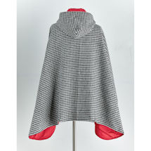 Alternate image for Reversible Houndstooth Cape